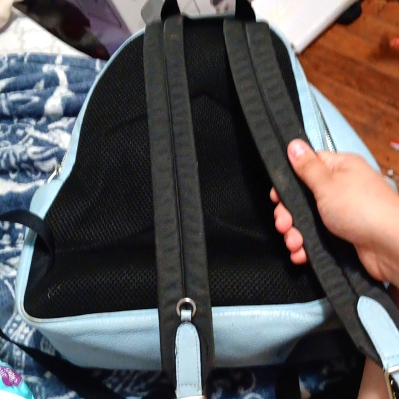 COACH Court Backpack Color: Silver/TWILIGHT - Picture 4 of 4